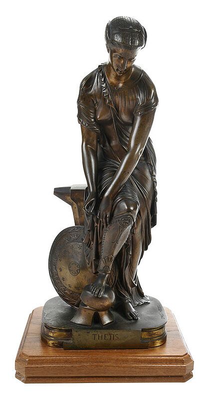 Appraisal: mile Pierre Eugene Hebert French - Thetis signed in base