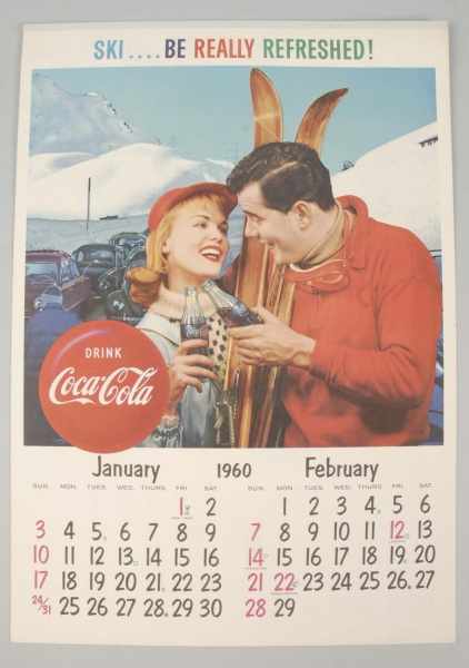 Appraisal: Coca-Cola Calendar Description Complete and unused Condition Near Mint Size