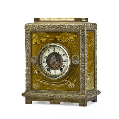 Appraisal: J J G LOW NEW HAVEN CLOCK CO Mantel clock