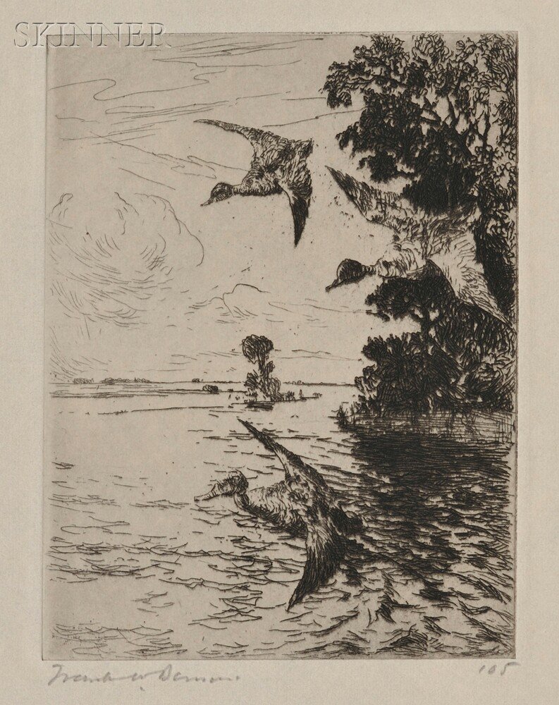 Appraisal: Frank Weston Benson American - Scaling Down published state of