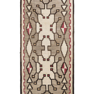 Appraisal: Navajo Western Reservation Weaving Rug second quarter th century hand-spun