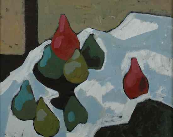 Appraisal: MILO KENDALL WINTER JR American - STILL LIFE WITH PEARS