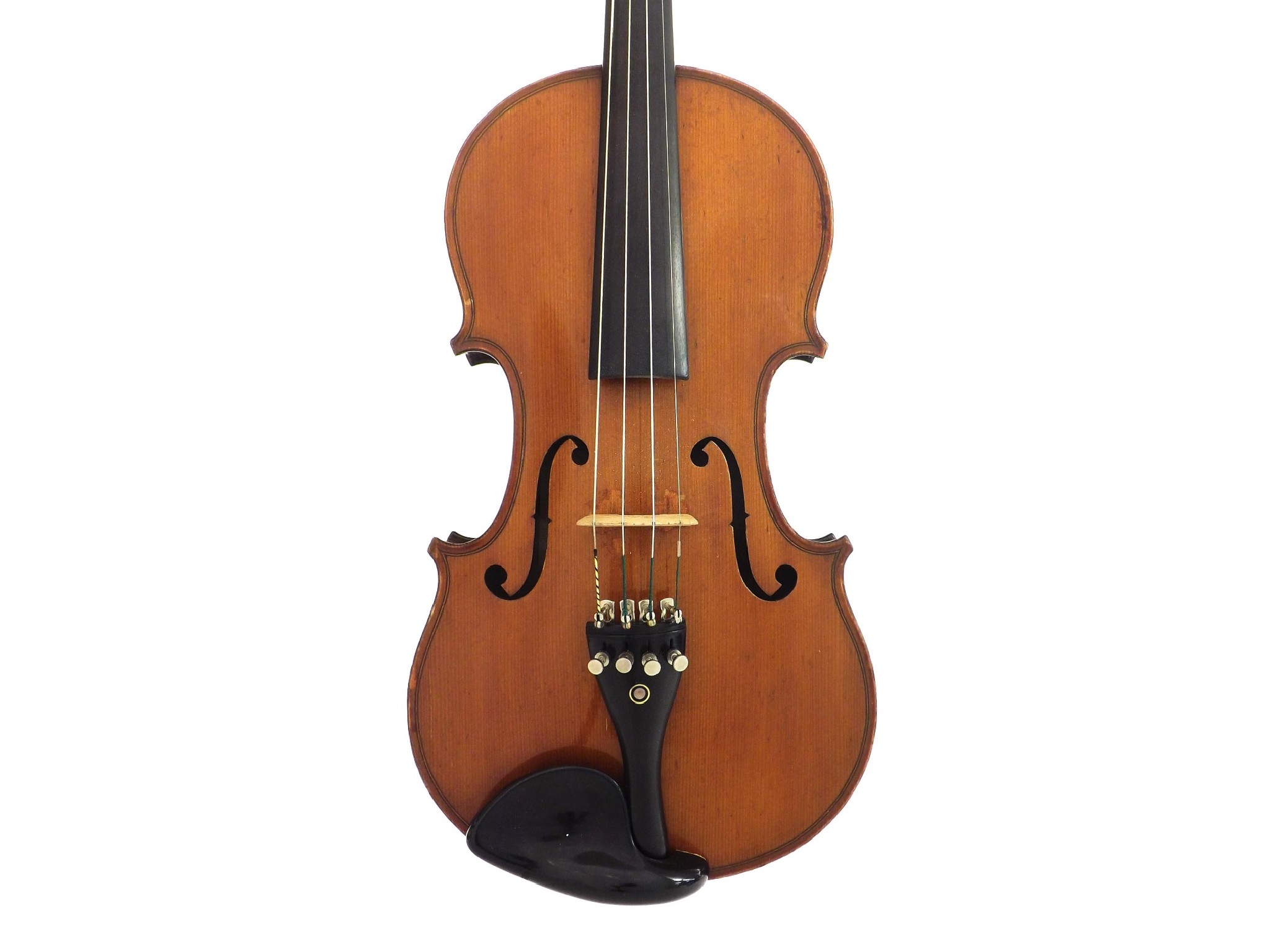 Appraisal: French violin labelled Lutherie Artistique Nicolas Claude cm