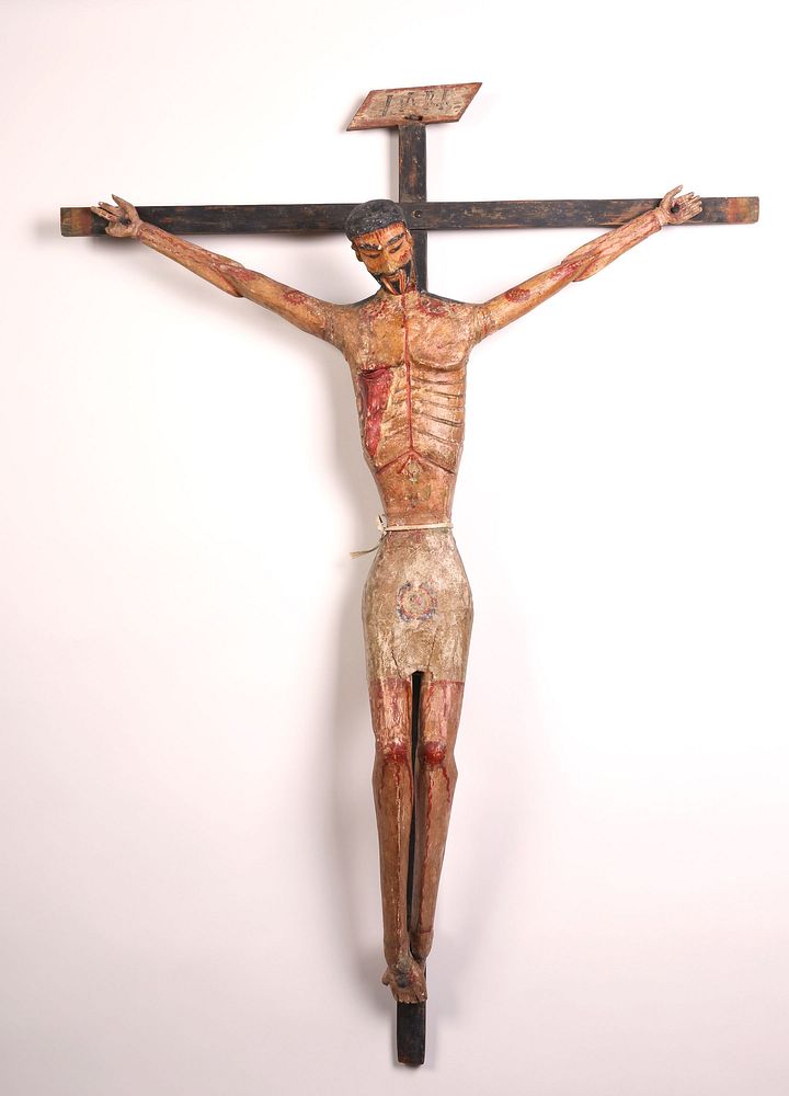 Appraisal: Jos Benito Ortega Cristo Crucificado ca Attributed Jos Benito Ortega