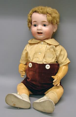 Appraisal: L cir Morimura Japan character baby Stationary brown eyes open