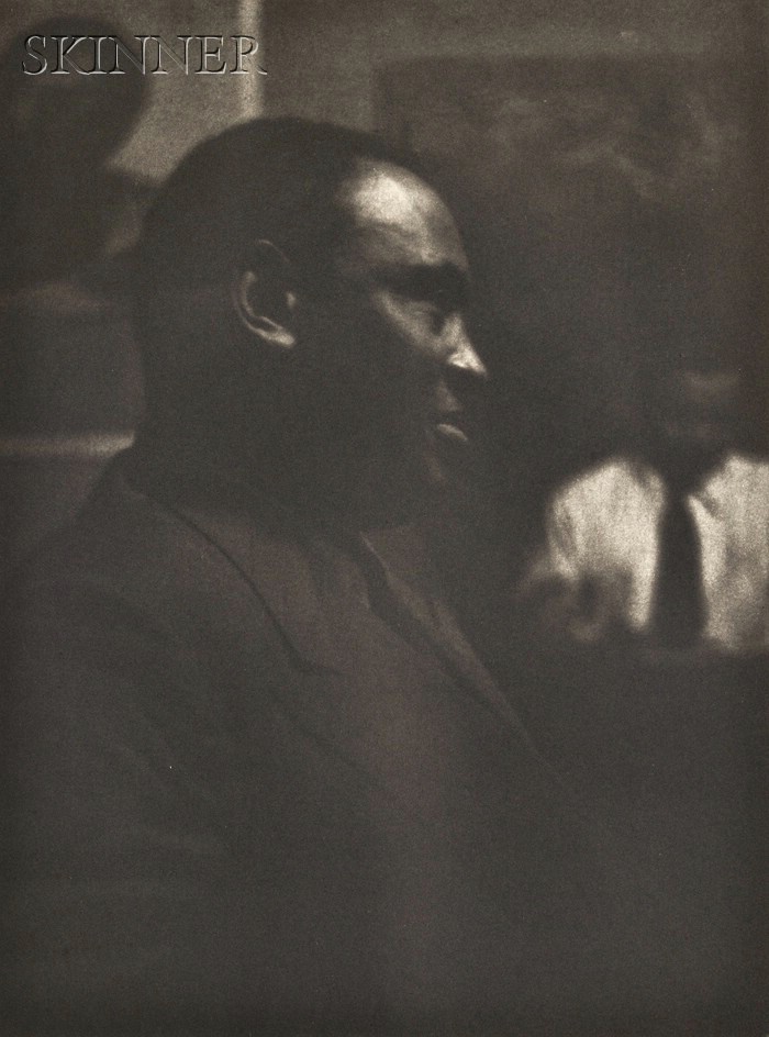 Appraisal: Roy DeCarava American b Paul Robeson edition of Signed ROY