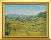 Appraisal: HENRY CURTIS AHL American - A VIEW FROM GAVISTA PASS