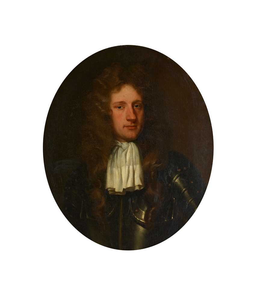 Appraisal: JOHN CLOSTERMAN GERMAN - HALF LENGTH PORTRAIT OF A MAN