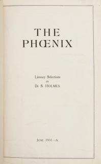 Appraisal: Phoenix Hugh MacKay A June B Dec Complete file of