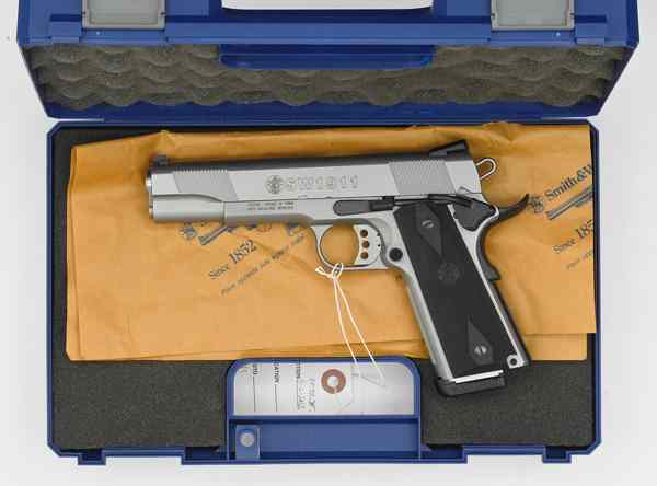 Appraisal: Smith Wesson Model SW Semi-Auto Pistol ACP cal '' barrel