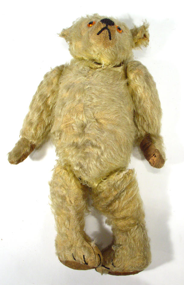 Appraisal: 's golden jointed teddy bear cm high