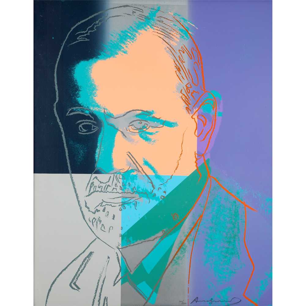 Appraisal: ANDY WARHOL AMERICAN - SIGMUND FREUD F S II signed