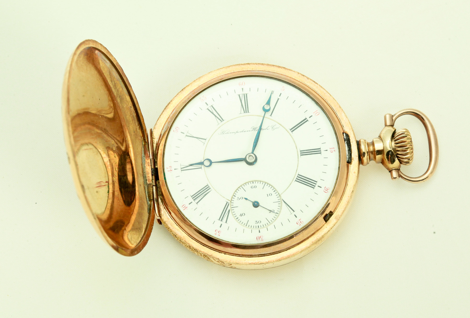 Appraisal: HAMPDEN WATCH CO POCKET WATCH American circa Hampden Series IV