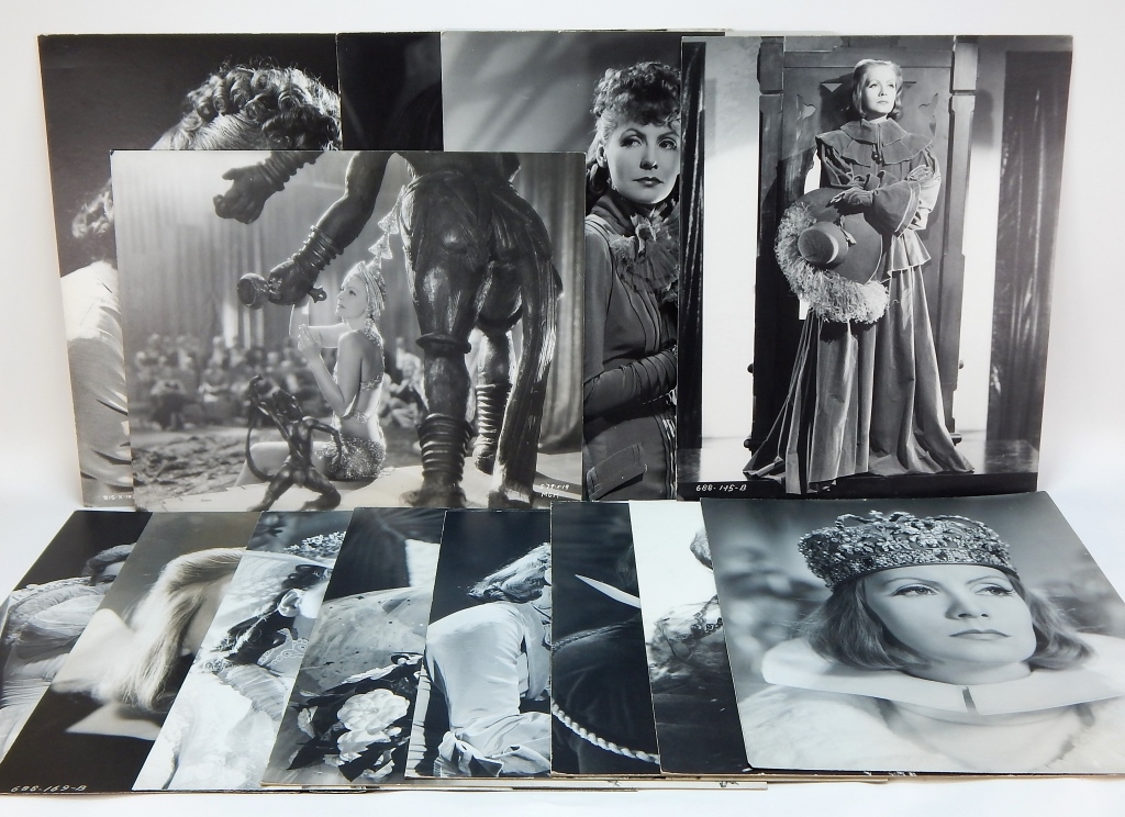 Appraisal: CLARENCE BULL GRETA GARBO PHOTOGRAPHS California Montana - Includes six