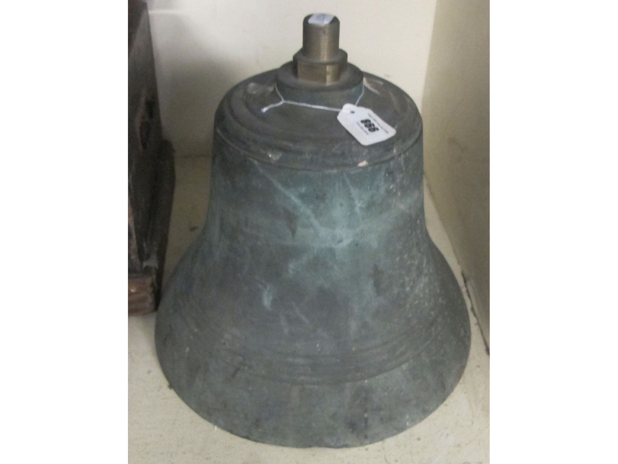 Appraisal: A large brass ship's bell