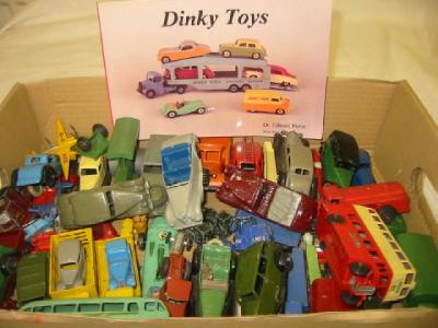 Appraisal: Approximately forty early Dinky vehicles various P and Dinky Toys