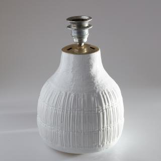 Appraisal: Tapio Wirkkala attrib ceramic table lamp Tapio Wirkkala attrib ceramic