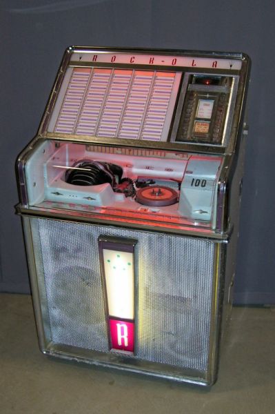 Appraisal: Rock-ola Juke Box Rock-ola stereophonic princess model juke box Serial