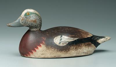 Appraisal: Masons premier widgeon drake decoy in Restoration with sanded bottom