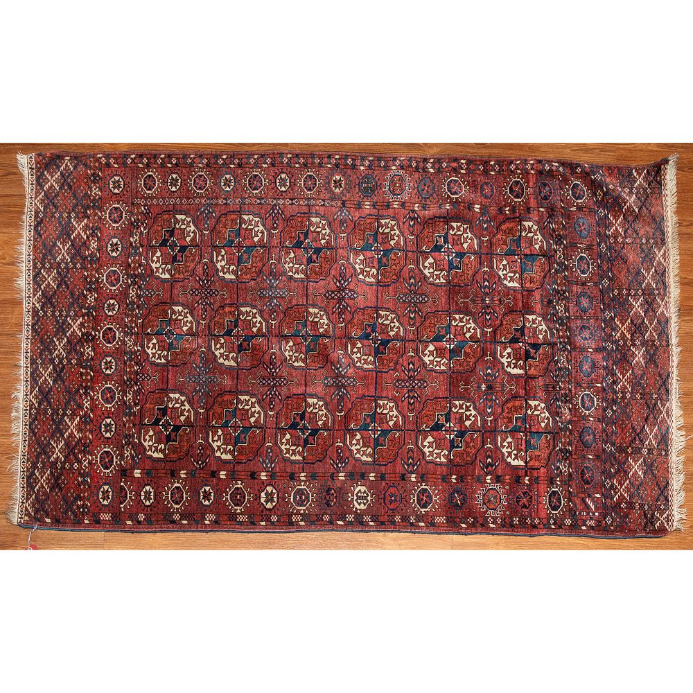 Appraisal: Semi Antique Turkman Bohkara Rug Turkey x Second quarter- th