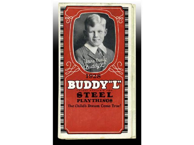 Appraisal: Buddy L Toy Truck Catalog Brochure Description Brochure folds out