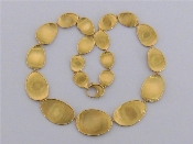 Appraisal: An carat yellow gold necklace by Marco Bicego composed of