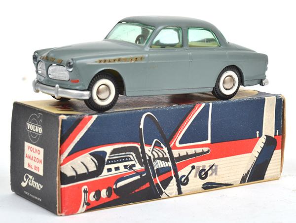 Appraisal: TEKNO VOLVO AMAZON GREY STEEL BLUE YELLOW TINTED WINDOWS JEWELLED