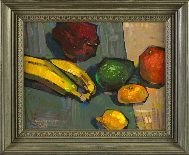 Appraisal: Don Wright American Louisiana - Still Life with Fruit oil