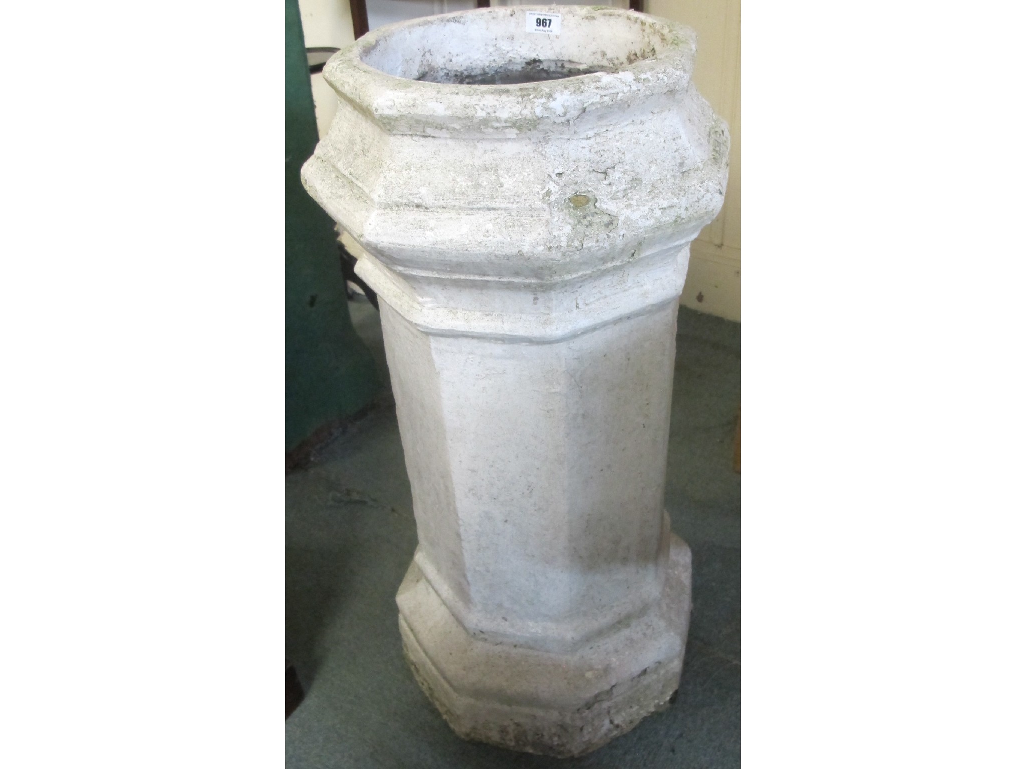 Appraisal: A stoneware chimney pot