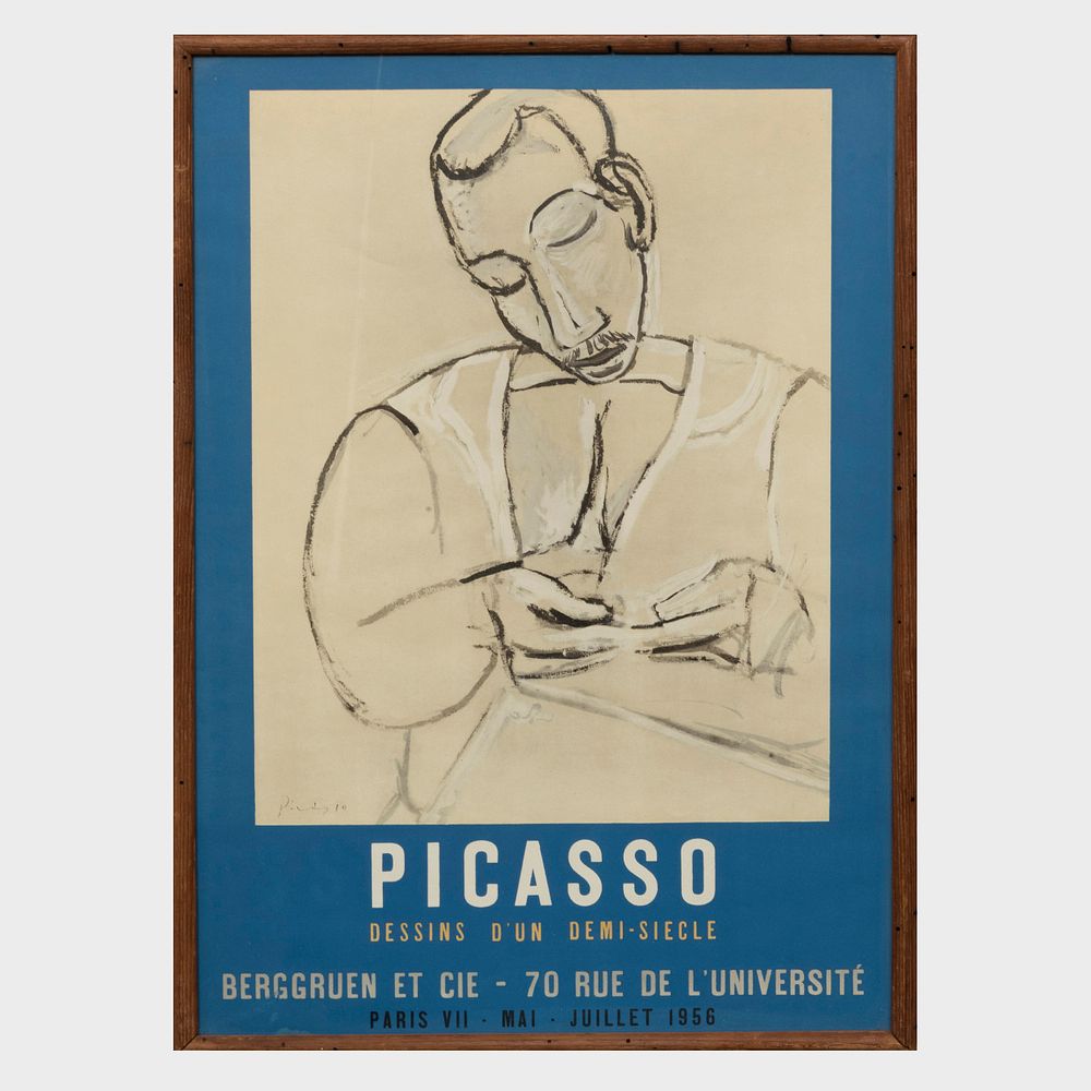 Appraisal: Miscellaneous Group of Ten Picasso Posters Ten posters various sizes