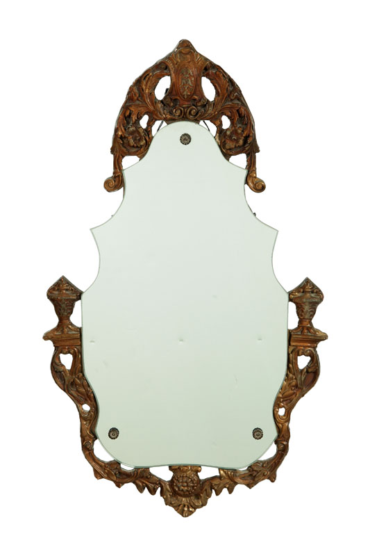 Appraisal: MIRROR Ephrata Pennsylvania late th century pine Hand carved frame