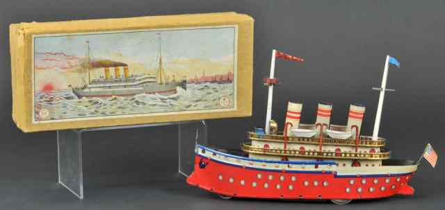 Appraisal: REIL CO BOXED LINER Germany early 's well detailed lithographed