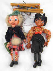 Appraisal: Two Pelham puppets the Scotsman and the Pirate