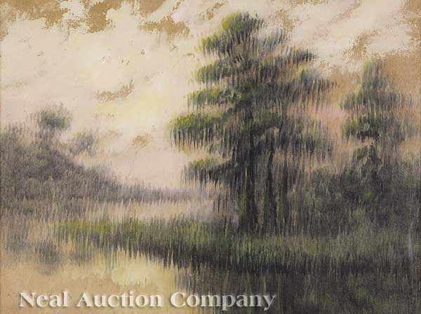 Appraisal: Alexander John Drysdale American New Orleans - Live Oaks in