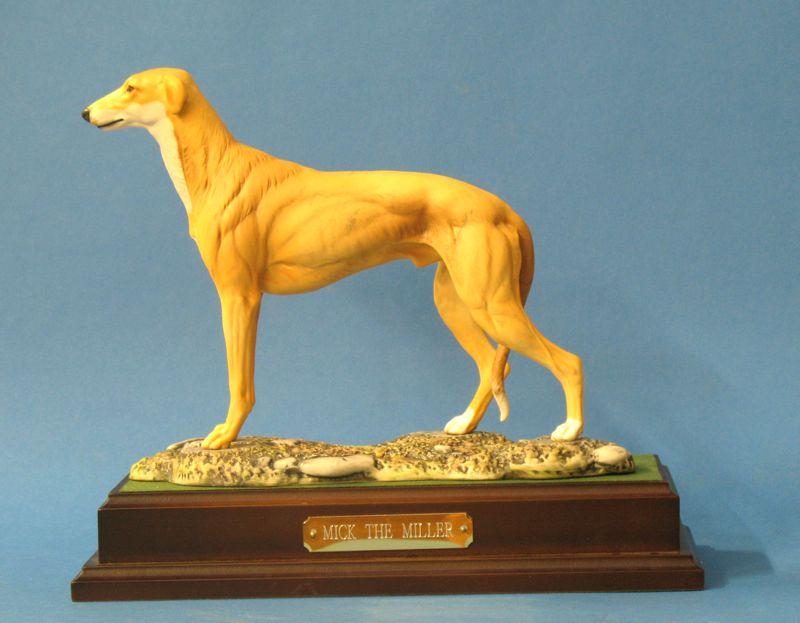 Appraisal: A ROYAL DOULTON GREYHOUND Mick the Miller DA modelled by