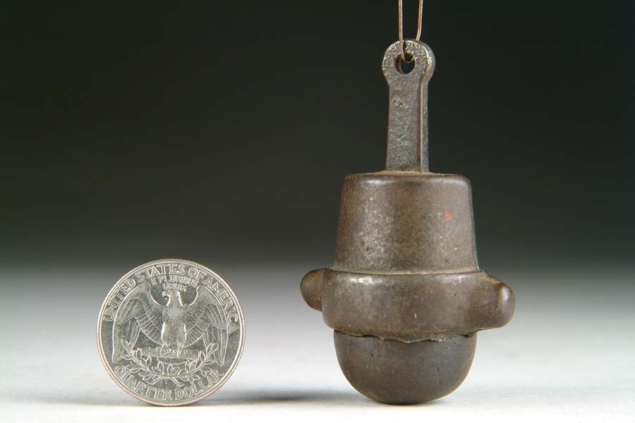 Appraisal: MORTAR TOY CAP BOMB BOMB Manufactured by Ives circa This