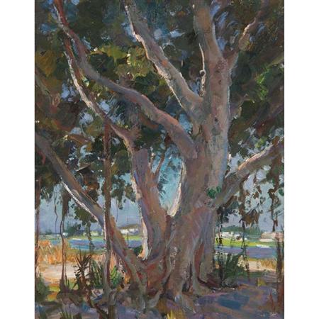 Appraisal: Emile Albert Gruppe American - Banyan Tree Estimate -