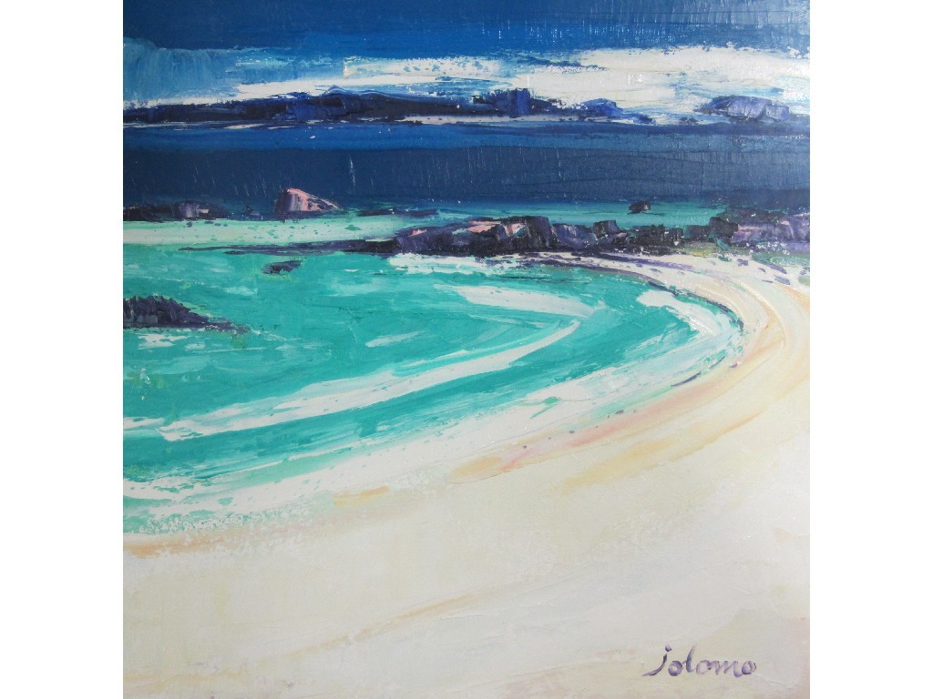 Appraisal: JOHN LOWRIE MORRISON b TIREE Oil on canvas signed x