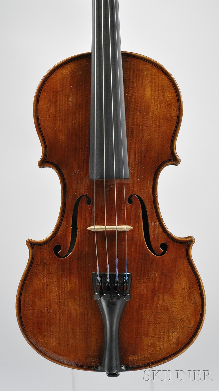 Appraisal: Child's Modern Violin labeled JAY HAIDE length of back mm