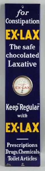 Appraisal: Ex-Lax Thermometer with Scarce Dial Readout Circa s Porcelain Strong