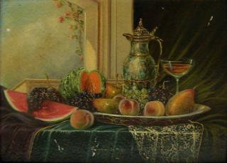 Appraisal: Johan Karoly Reinprecht oil Johan Karoly Reinprecht Hungarian - -