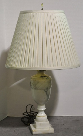 Appraisal: Marble Table Lamp high