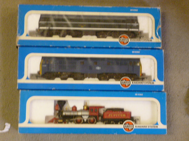 Appraisal: Three Airfix locomotives C P R Jupiter and two B