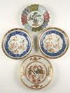 Appraisal: SAUCERS - Early Qianlong period lot to include a small