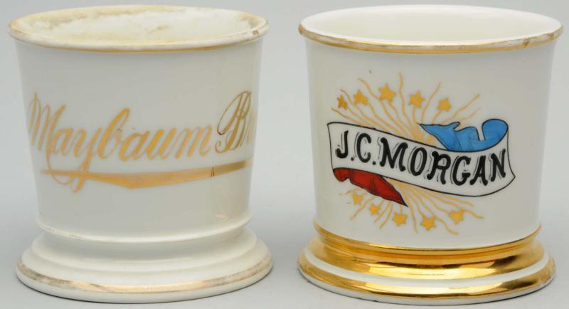 Appraisal: Includes one with J C Morgan in gold gilt with