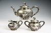 Appraisal: PC CHINESE STERLING SILVER TEA SET - Chinese Sterling Tea