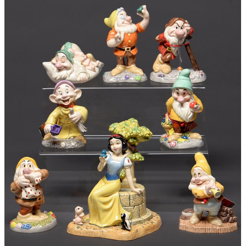 Appraisal: A set of Royal Doulton Disney Showcase figures of Snow