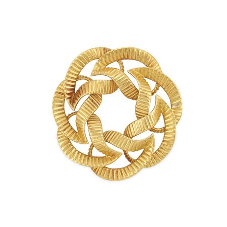 Appraisal: Gold Wreath Brooch Tiffany Co Estimate -