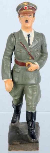 Appraisal: Lineol Hitler Walking Figure with Movable Arm Some paint chipping