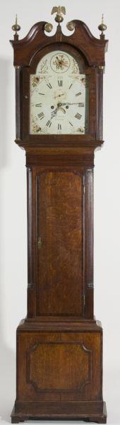 Appraisal: Robert Fletcher Chester Long Case Clock Georgian ca late th